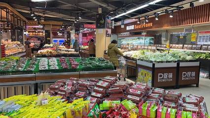 充足平穩(wěn)！鄠邑區(qū)農(nóng)副產(chǎn)品保障有力，食品銷售市場井然有序